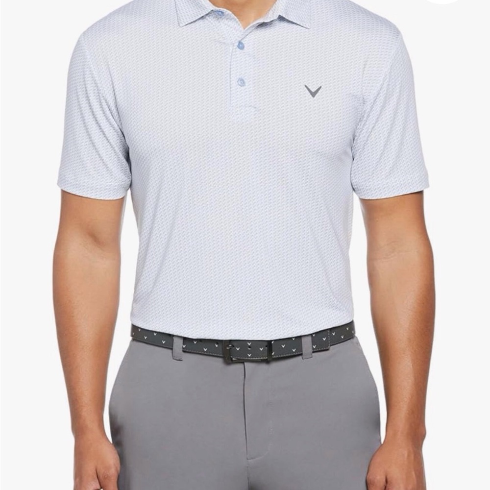 Callaway Men's Polo Golf Shirt With Opti-Dri Stretch and Sun Protection Size XL